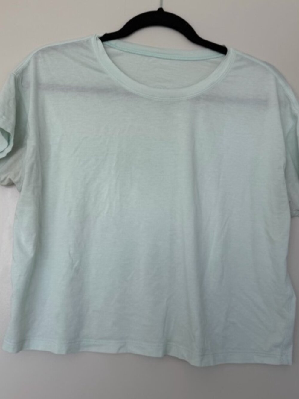 Women’s Relaxed Crewneck Tee in Light Mint